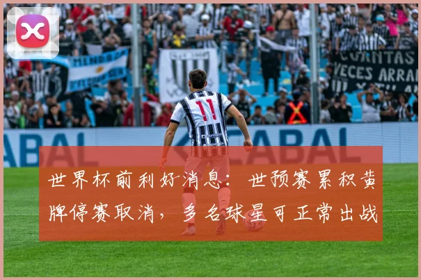 世界杯前利好消息：世预赛累积黄牌停赛取消，多名球星可正常出战